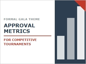 Formal Gala Theme Approval Metrics for Tournaments